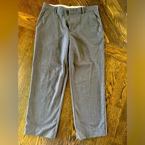 Chaps 18 boys Husky gray dress pants